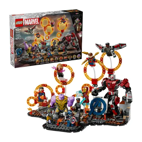 LEGO Marvel Avengers Endgame La Battaglia Finale 76323 – 621 Pezzi