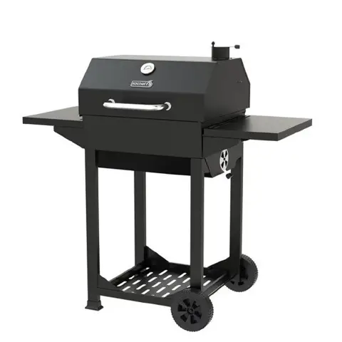 Barbecue a Carbone Semibarile Clint con Affumicatore Integrato