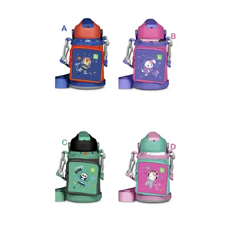 Sj Gang Water Bottle with Bottle Holder 350ml