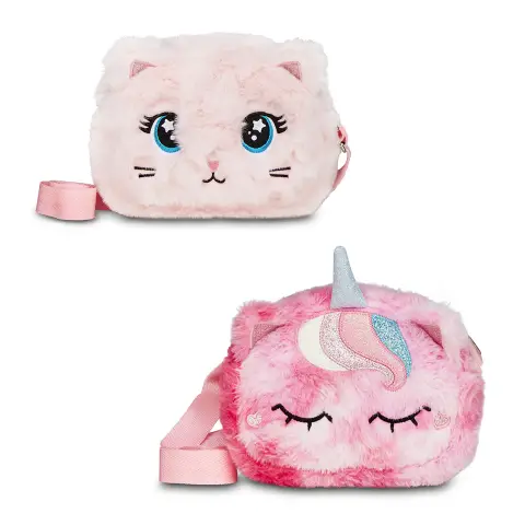 Sj Gang Plushy Tracollina Fantasie Assortite Unicorno O Gattino