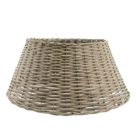 Copribase Albero in Salice Grigio Ø57x28 cm Everlands