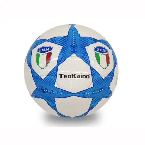 Pallone da Calcio Teokaido in PVC Stella Azzurra