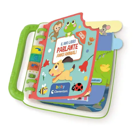 Baby Clementoni Il Mio libro Parlante Amici E Animali