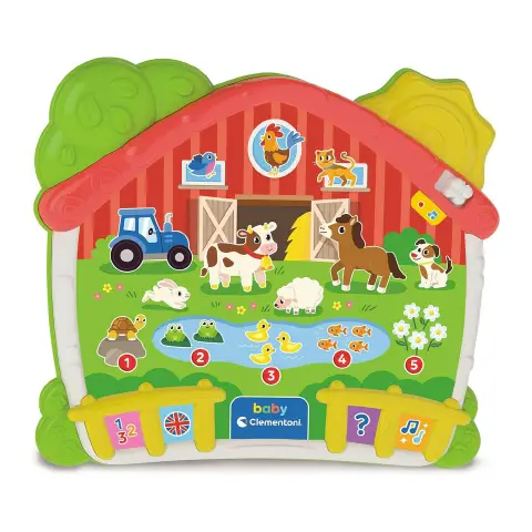 Baby Clementoni La Fattoria Canta E Impara - Pad Interattivo