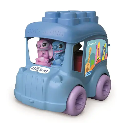 Soft Clemmy Stitch Activity Bus