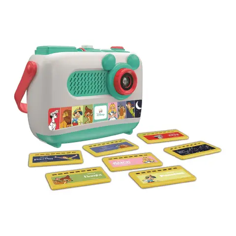 Clementoni Disney Proiettore Raccontastorie Plus con 7 Storie