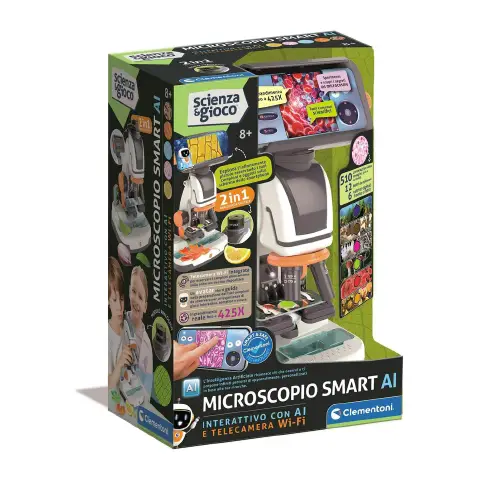 Scienza e Gioco - Explorer Scope Microscopio Smart AI