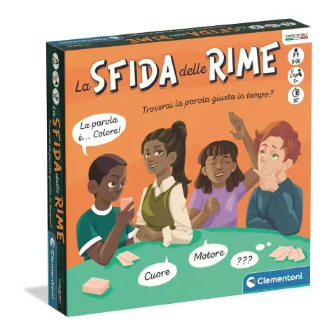 La Sfida Delle Rime Gioco Da Tavolo