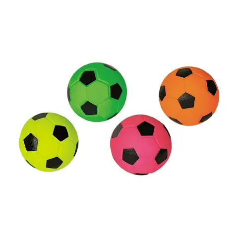 Pallina In Gomma Piena Rimbalzina 6,3 cm Colori Assorititi