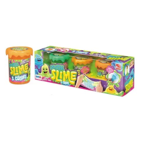 Set Slime Crystal 3 Vasetti