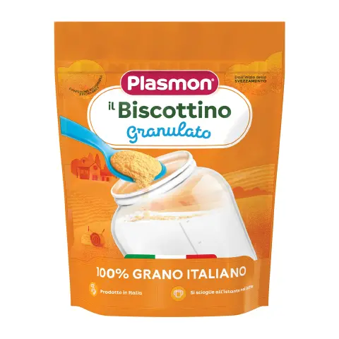 Plasmon Biscottino Granulato 350g – Svezzamento da 6 Mesi