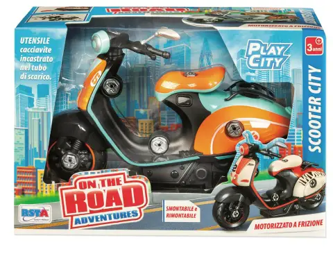 Moto City Scooter Frizione