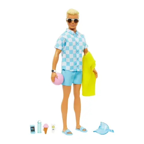 Barbie Ken Movie Beach HPL74