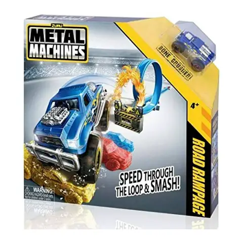 Pista Road Rampage Bulk Serie 1 Con 1 Veicolo Metal Machines Zuru