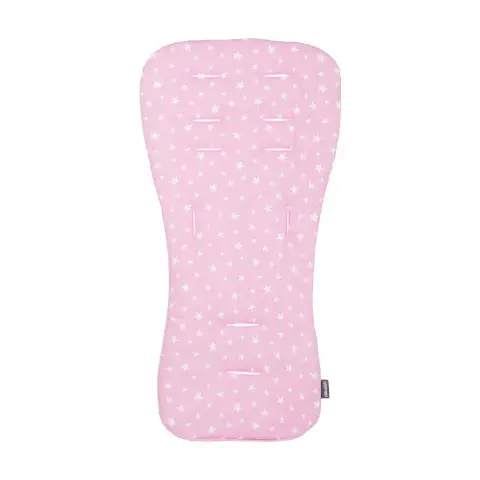 Materassino Copriseduta Per Passeggino Universale Pink Stars