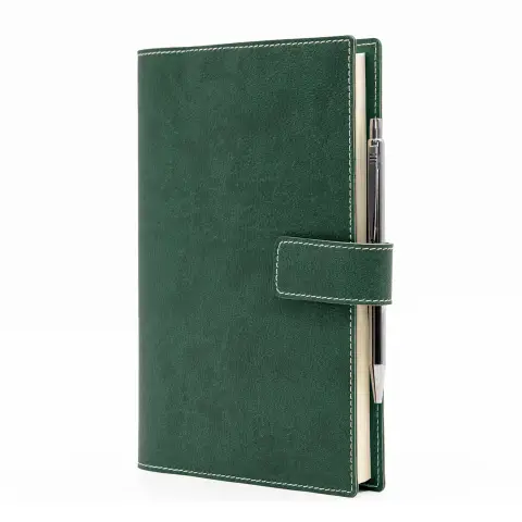 Agenda Giornaliera Timeless Similpelle 15x21 Verde