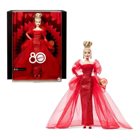 Barbie Signature 80° Anniversario Mattel Bambola da Collezione