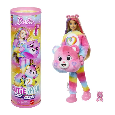 .Barbie Cutie Reveal Orsetti Del Cuore S2 Togetherness Bear JFV60