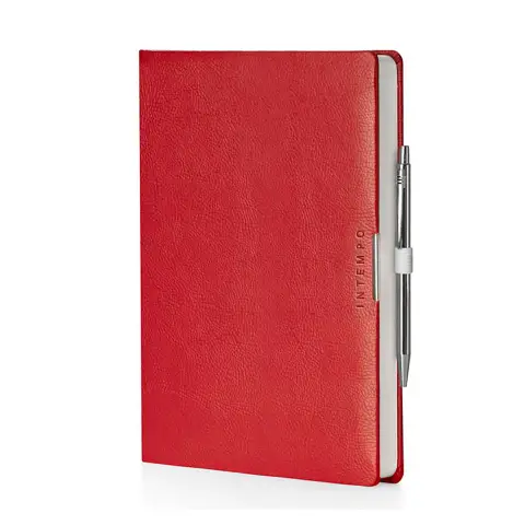 Agenda Giornaliera Anytime Similpelle 17x24 Rosso