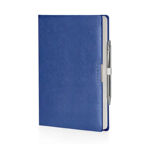 Agenda Giornaliera Anytime Similpelle 17x24 Blu