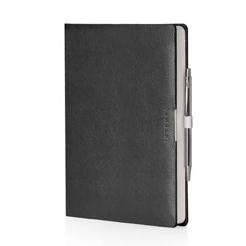 Agenda Giornaliera Anytime Similpelle 17x24 Nero