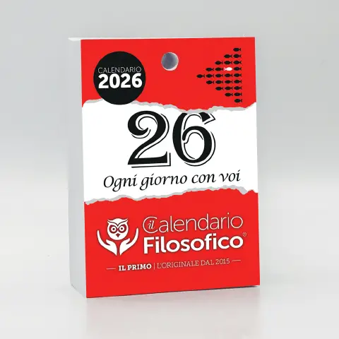 Calendario Filosofico Ricarica 10x14 cm