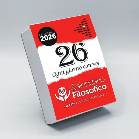 Calendario Filosofico 2026 Con Alette 10x14 cm