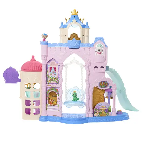 Disney Princess Palazzo dei Cuccioli con 7 Aree di Gioco