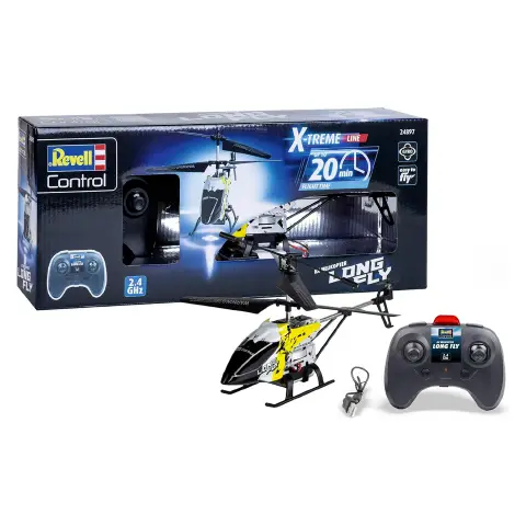 Helicopter With Radio Control X-Treme Long Fly