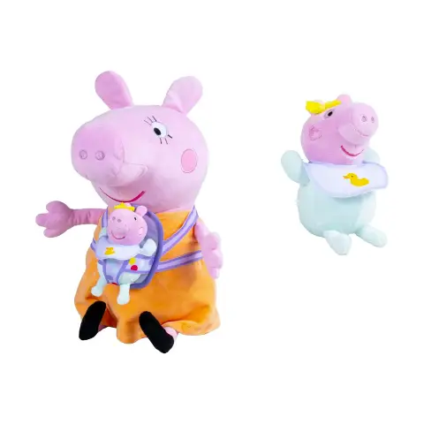 Peppa Pig Mama With Baby Evie 33 Cm