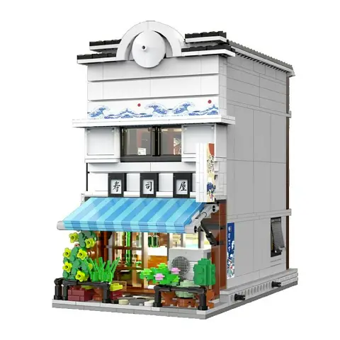 Cada Constructions Japanese Sushiya Shop - 1665 Pieces