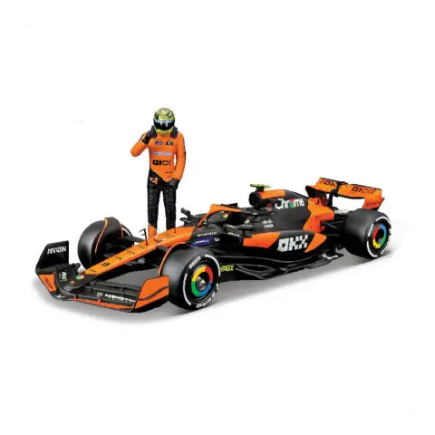 Auto 1:24 F1 McLaren Sf-24 #4 Norris Con Pilota