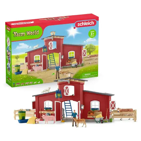 Schleich Grande Fattoria Con Animali E Accessori