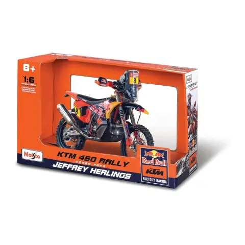 Moto 1:6 Redbull Ktm 450 Rally Dakar 2024