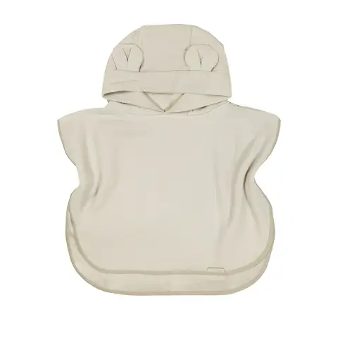Poncho Accappatoio Waffle Neonato 0-2 Anni Sea Breze Bamboom