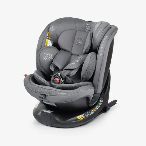 Seggiolino Auto Kanda I-Size Phantom Grey Girevole 40-150cm