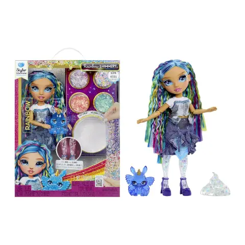 Rainbow High Rainbow Shimmers Con Slime Fashion Doll - Skyler Blu