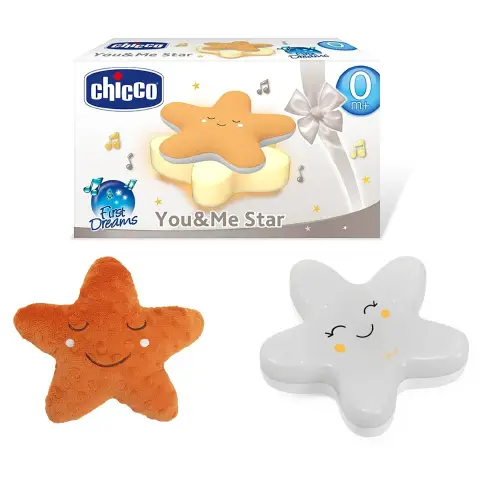 Chicco You&Me Star Luce Notturna Musicale con Peluche Lavabile