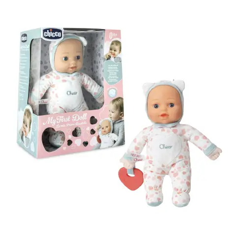 Chicco La Mia Prima Bambola con Cuore Massaggiagengive