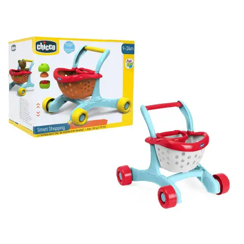 Chicco Smart Shopping 2in1 Carrello Primi Passi con Accessori