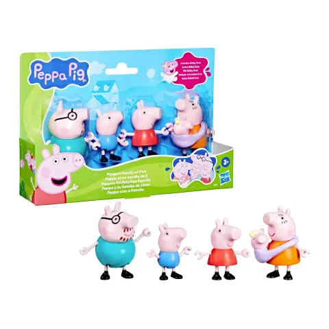 Peppa Pig La Famiglia Di Peppa Pig 5 Personaggi