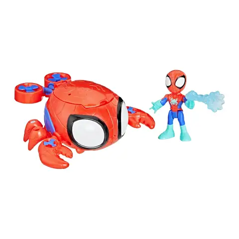 Spidey Waterwebs Sottomarino Spider Crab Con Personaggio