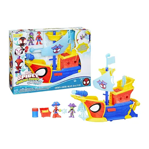 Spidey Water Web Nave Pirati