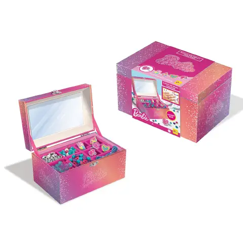 Barbie Bijoux We Dream Together – Portagioie con Perline e Charms