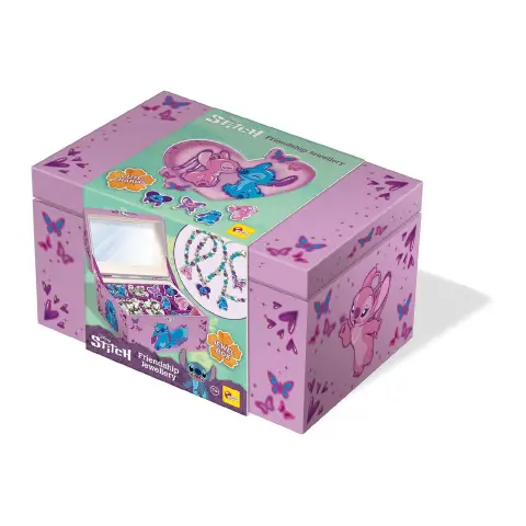 Stitch Friendship Jewellery – Portagioie con Perline e Charms