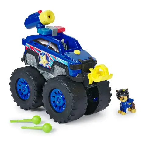 Paw Patrol Rescue Wheels Chase Deluxe – Veicolo Luci, Suoni e Missili