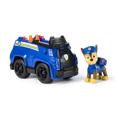Paw Patrol Auto Polizia Chase – Veicolo con Personaggio 3+