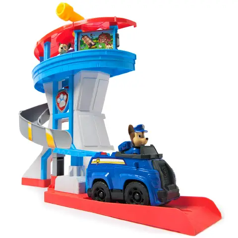 PAW Patrol Torre Quartier Generale con Chase e Veicolo 3+