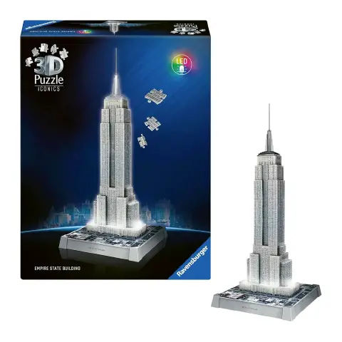 Puzzle 3D Iconics Empire State Building Led