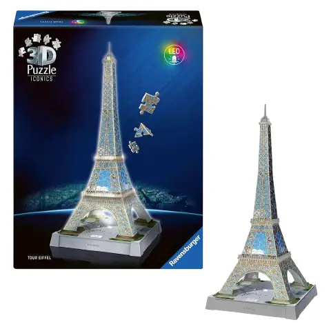 Puzzle 3D Iconics Tour Eiffel Led